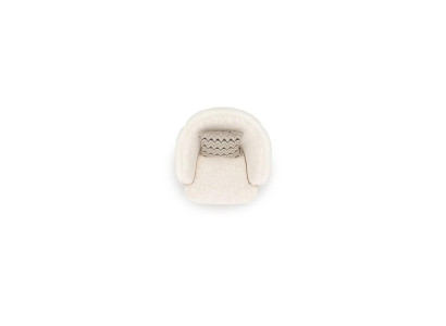 Modern Upholstery Armchair Textile Living room Furnishings Luxury Design Seater